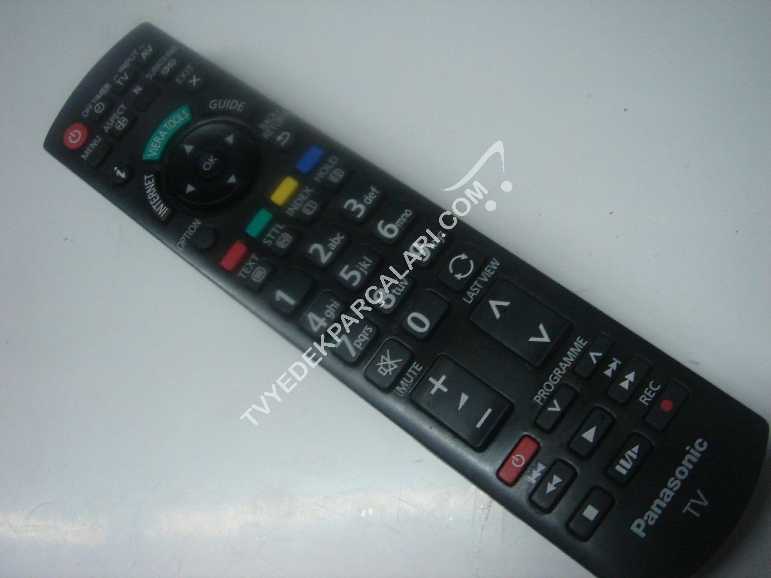 N2QAYB , 000753 , N2QAYB000753 , Panasonic TV uzaktan kumanda remote controller