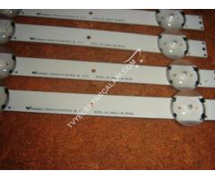 VESTEL V15 55Inch FHD REV06 , VES550UNDL-2D-N11 LEDLERİ