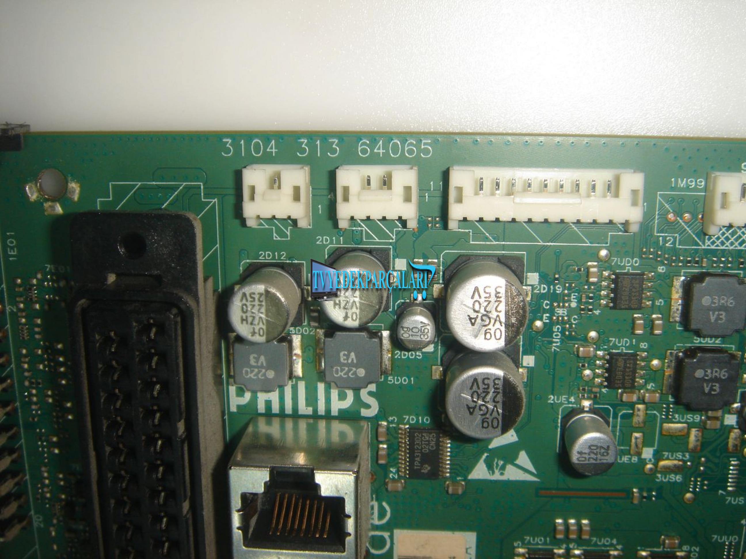 PLATINE MAIN BOARD ref 310432868263 pour tv Philips 42PFL6907H/12 (pour pièces) EUR 1,00