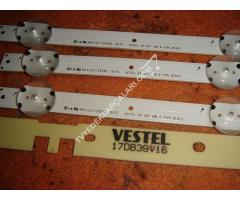 39'' DRT VNB A-TYPE ,B-TYPE REV0.2, VES390UNDA-2D-N11 , 39HB5000  PANEL LEDLERİ