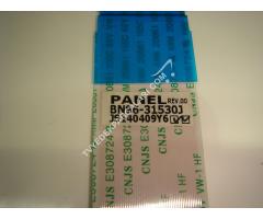 BN96-31530J , JS140409Y6 , UE48H6410AS ANAKART TCON ARASI LVDS FLEX KABLO