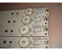 TPT400LA LEDLERİ ,GJ-DLEDII P5-400-D409-V7, 40pfk4309 ledleri