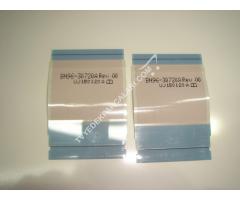 BN96-30720A , REV.00 , UE48H6410AS TCON PANEL ARASI LVDS FLEX KABLOLAR