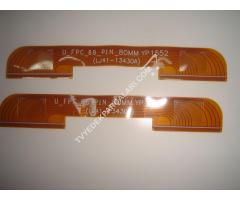 U FPC 68 PIN 80MMYP1519 , LJ41-13430A , UE48J6370 PANEL PCB ARASI FLEX KABLO