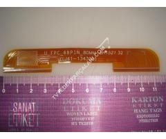 U FPC 68PİN 80MM BH1521 32 , LJ41-13430A , PANEL PCBLER ARASI FLEX KABLO