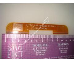 U FPC 68 PİN 80MM BH1511 8 , LJ41-13430A , PANEL PCB LER ARASI FLEX KABLO