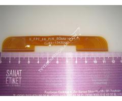 U FPC 68 PİN 80MM YP1511 , LJ41-13430A , PANEL PCB ARASI FLEX KABLO