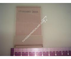 YT1816B3 , 2666 , TCON PANEL ARASI LVDS FLEX KABLO