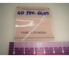 YS3911C1 , 2831 , 40PFK6409 LVDS FLEX CABLE