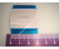 69.31T09.F01 , PANEL TCON ARASI LVDS FLEX CABLE