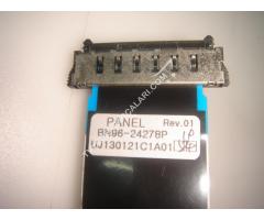 BN96-24278P , PANEL , UJ130121C1A01 , REV.01 , UE46F6340SS ANAKART TCON ARASI LVDS FLEX KABLO