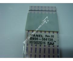 panel bn96-38413a , rEV.00 samsung main tcon arası flex kablo