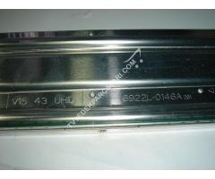 6922L-0146A , 43'' V15.5 ART3 UD REV 0.3 6 , 6916L2309A , LC430EGG , 43UF6807 PANEL EKRAN LEDLERİ