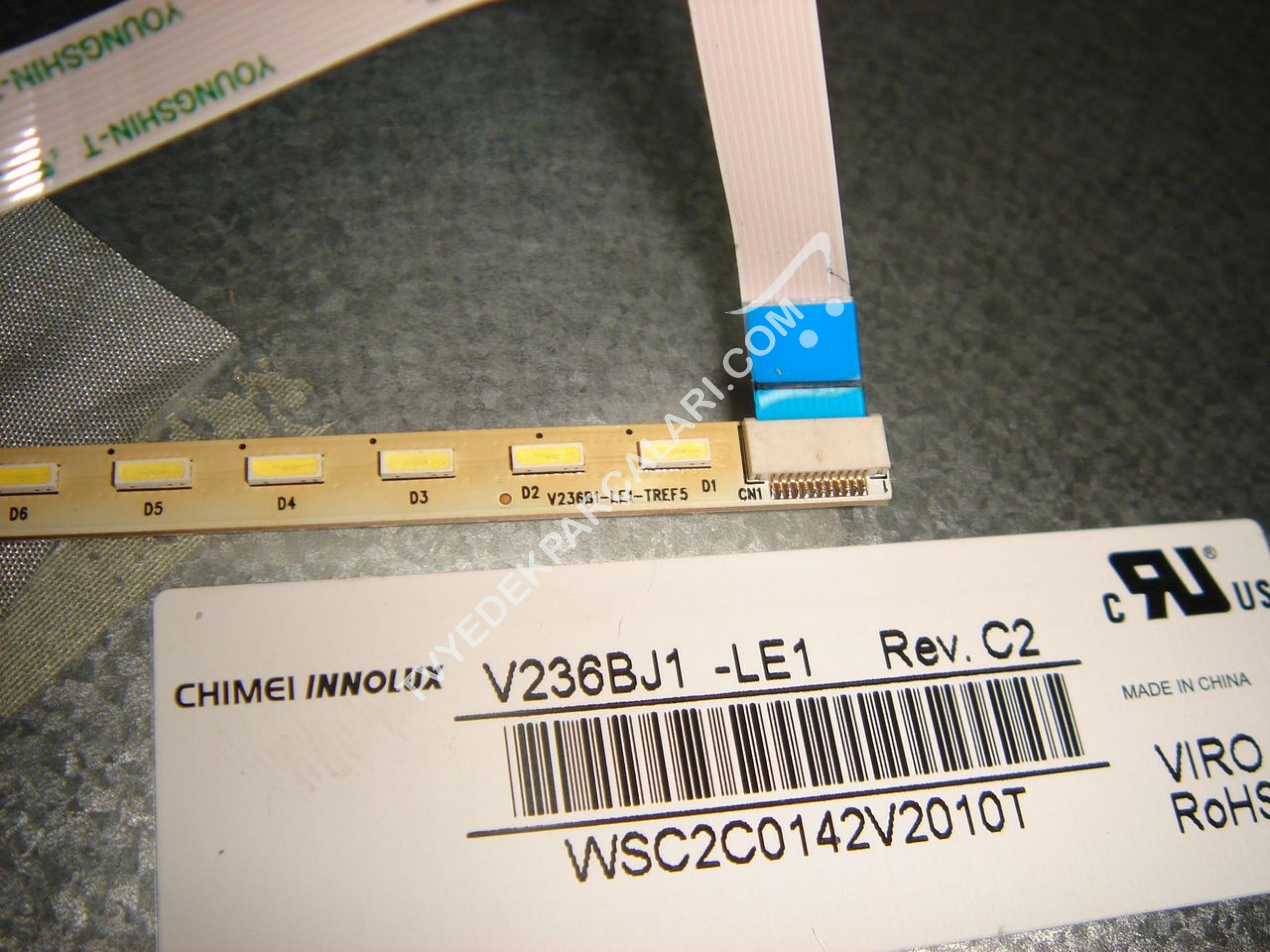 Platine main board ref 23191035 / V236BJ1-LE1 pour tv Wellington