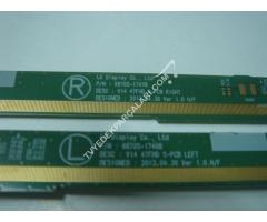 V14 47FHD S-PCB RİGHT,6870S1747B,V14 47FHD S-PCB LEFT,6870S-1746B,LC470DUN-PG-P1, 47PFK6309