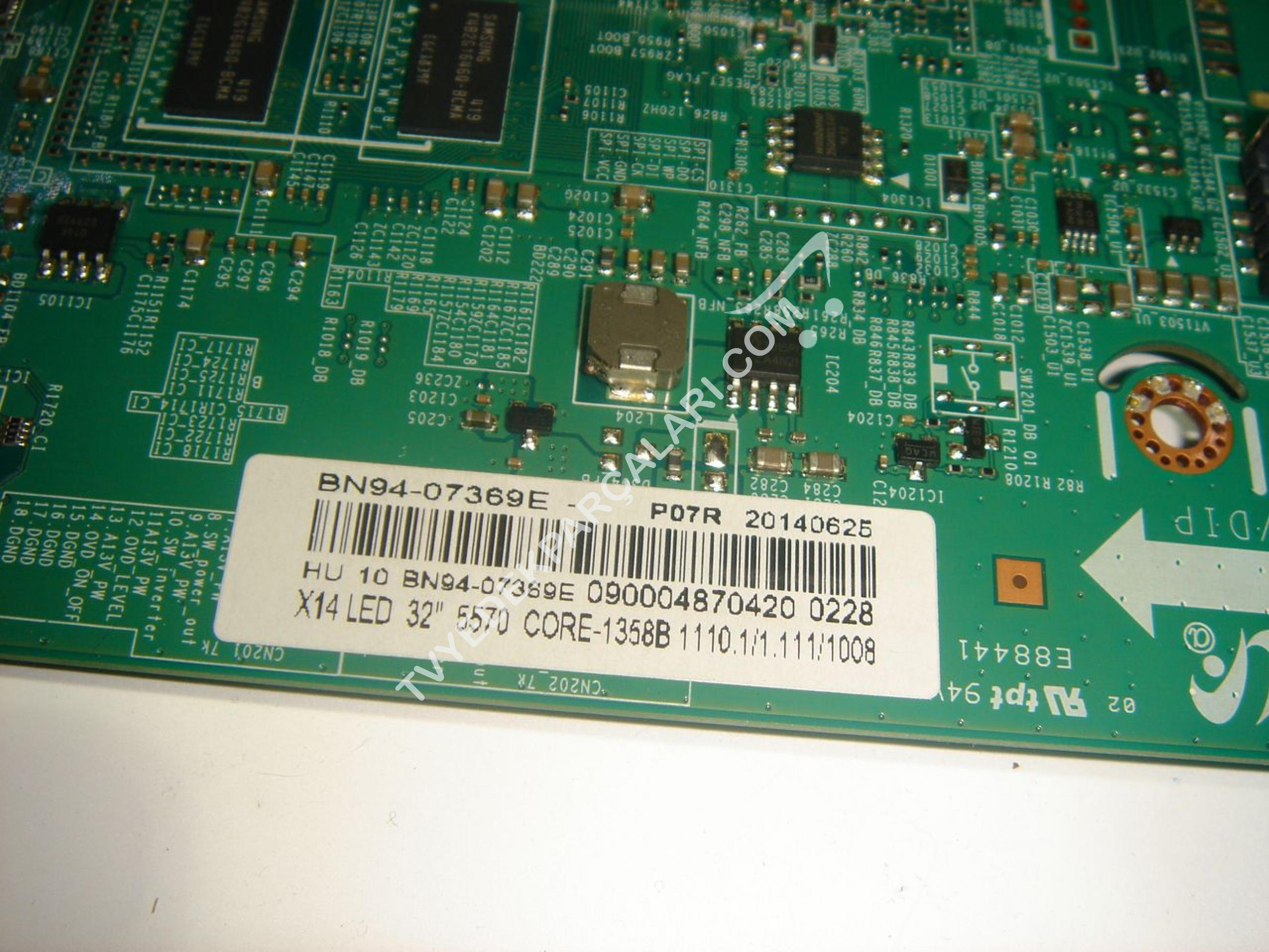 bn41-02156 , bn94-07369e , ue32h5570 anakart main board Tv Parcasi ...