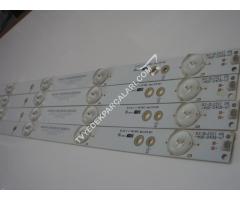 GJ-DLEDII P5-400-D409-V7 , TPT400LA-J6PE1 , 40PFK4009 PANEL LEDLERİ 