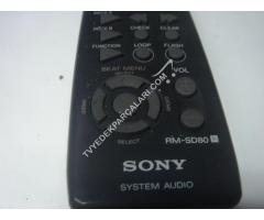 SONY RM-SD80 SYSTEM AUDIO UZAKTAN KUMANDA