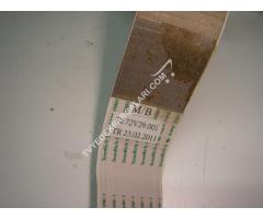 KDL-40BX420 PANEL ANA KART ARASI LVDS FLEX KABLO , LTY400HM07 ,  50.72V29.001 ,