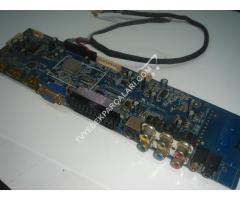 MT-610-SUNNY , VER:1.3 , AX032LM23-T2M Main board , ana kart