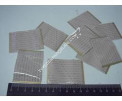 UE40D6500VS  PANEL T CON ARASI LVDS FLEX KABLO , UE40D6500 TCON PANEL PCB ARASI FLEX CABLE