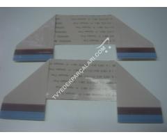 LG 60UH650V PANEL PCB LER ARASI LVDS FLEX KABLOLAR