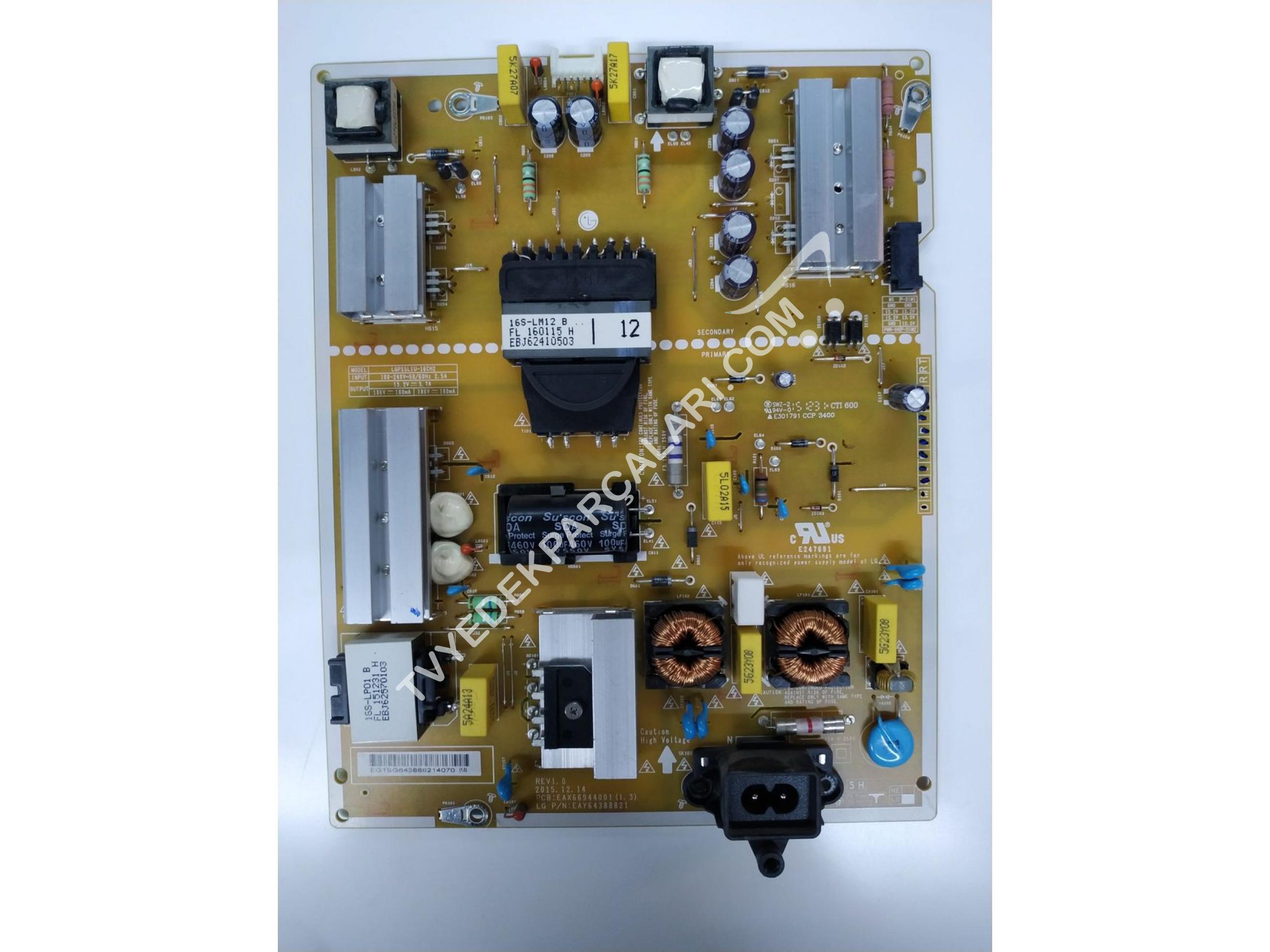 Scheda Di Alimentazione EAX66944001 (1.4) EAY64388821 Per TV LG 55UH6030, 55UH6090, 55UH6150 E 55UF6430