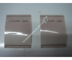 YT1C14K3 2684 , UE40EH5000W PANEL T CON ARASI LVDS FLEX KABLO