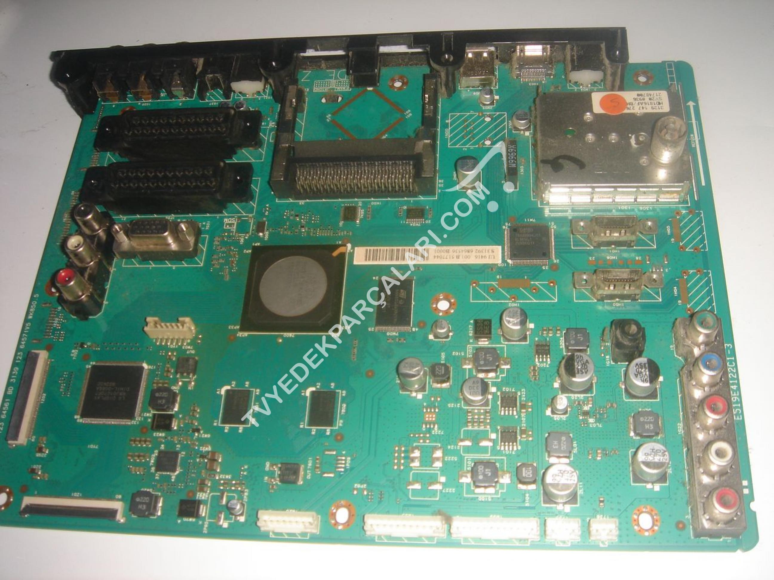 3139 123 64561 , 3139 123 64571V5  , PHILIPS 42PFL5604H Main Board , ANAKART