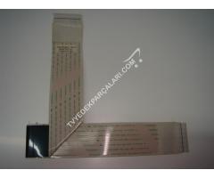 BN96-36273A , Rev0, UE40JU6570U T CON ANAKART ARASI LVDS FLEX KABLO