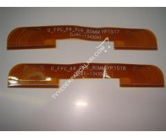 LJ41-13430A , YP1517 , YP1518 , CY-WJ040HGLV3H , UE40JU6570U PANEL PCB ARASI FLEX KABLO