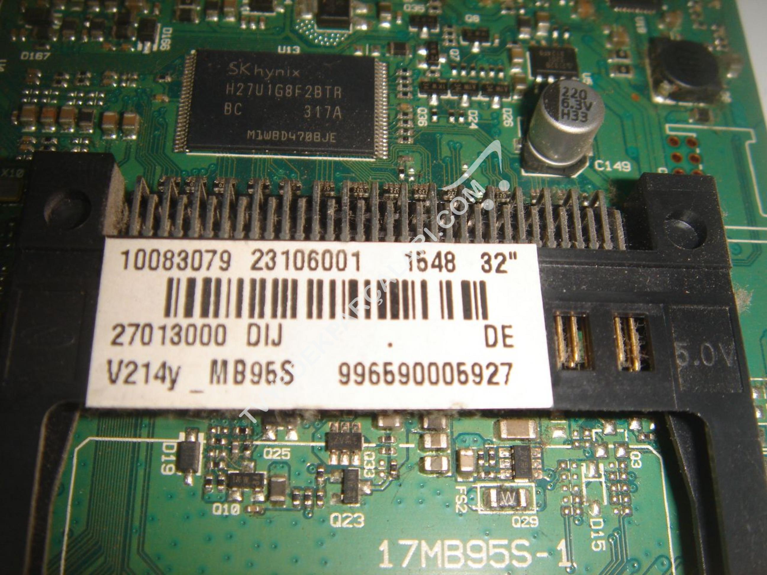 Carte Mère Pour TV Philips 32HFL2808D/12 – Modèle 17MB95S-1, D'occasion Fonctionnelle