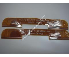 LJ41-13430C , BH1633 3 , BH1636 16 , CY-WK055HGLV1H , UE55KU7350U PANEL PCB ARASI FLEX KABLOLARI