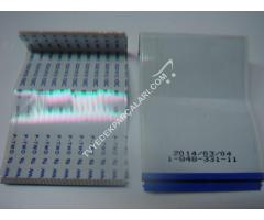 Sony KDL-60W605B panel t con arası flex kablo , 1-848-331-11 , ND4S600DNX0101 , 