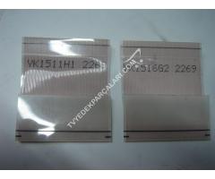 YK1516G2 2269 , YK1511H1 2269 , UE40D5003BW PANEL T CON ARASI FLEX KABLO ,
