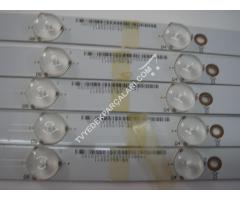 PHİLİPS 43PUS6201/12 LEDBAR , GJ-2K16-430-D512-V4 , TPT430U3 , 