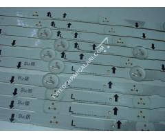 UE40H5570AS PANEL LEDLERİ , LED BAR , D4GE-400DCA-R2 , 400DCB-R2 , 