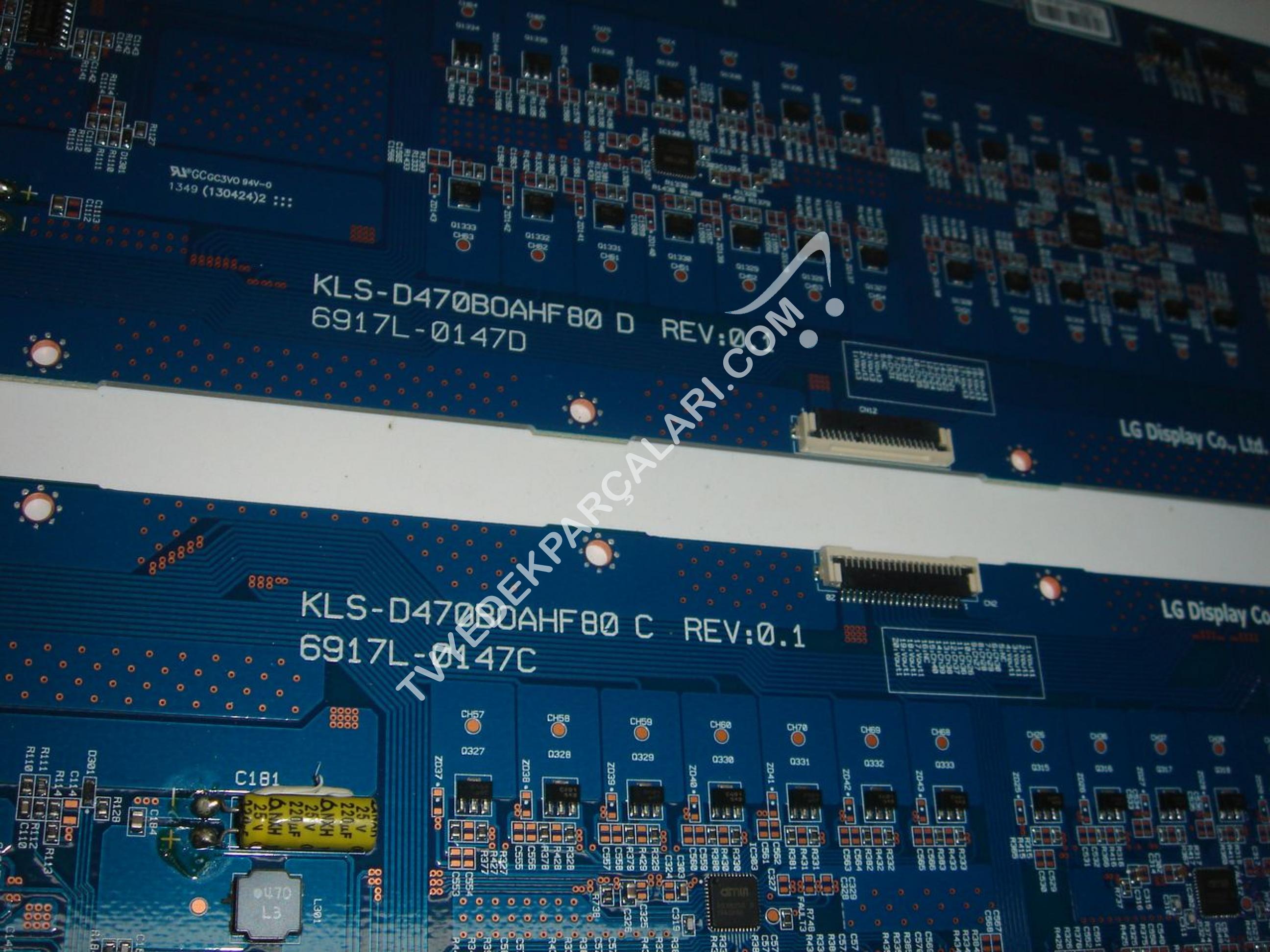 KLS-D470B0AHF80 , 6917L-0147D , 6917L-0147C , 47WV50MS LED DRİVER BOARD