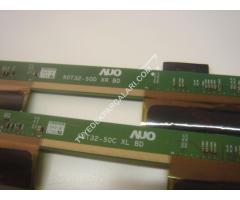 50PUS6262/12 PANEL PCB BOARD , T500QVN03.5 , 50T32-S0C XL BD , 50T32-S0D XR BD , 