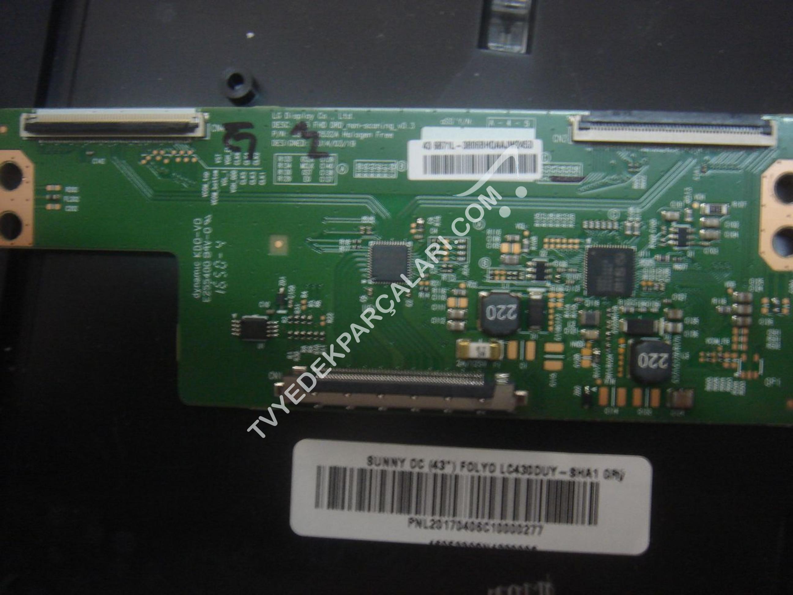 SN043DLD16AT017 T CON BOARD 6870C 0532A 43 6871L LC430DUY SHA1 sn043dld16at017-t-con-board-6870c-0532a-43-6871l-lc430duy-sha1
