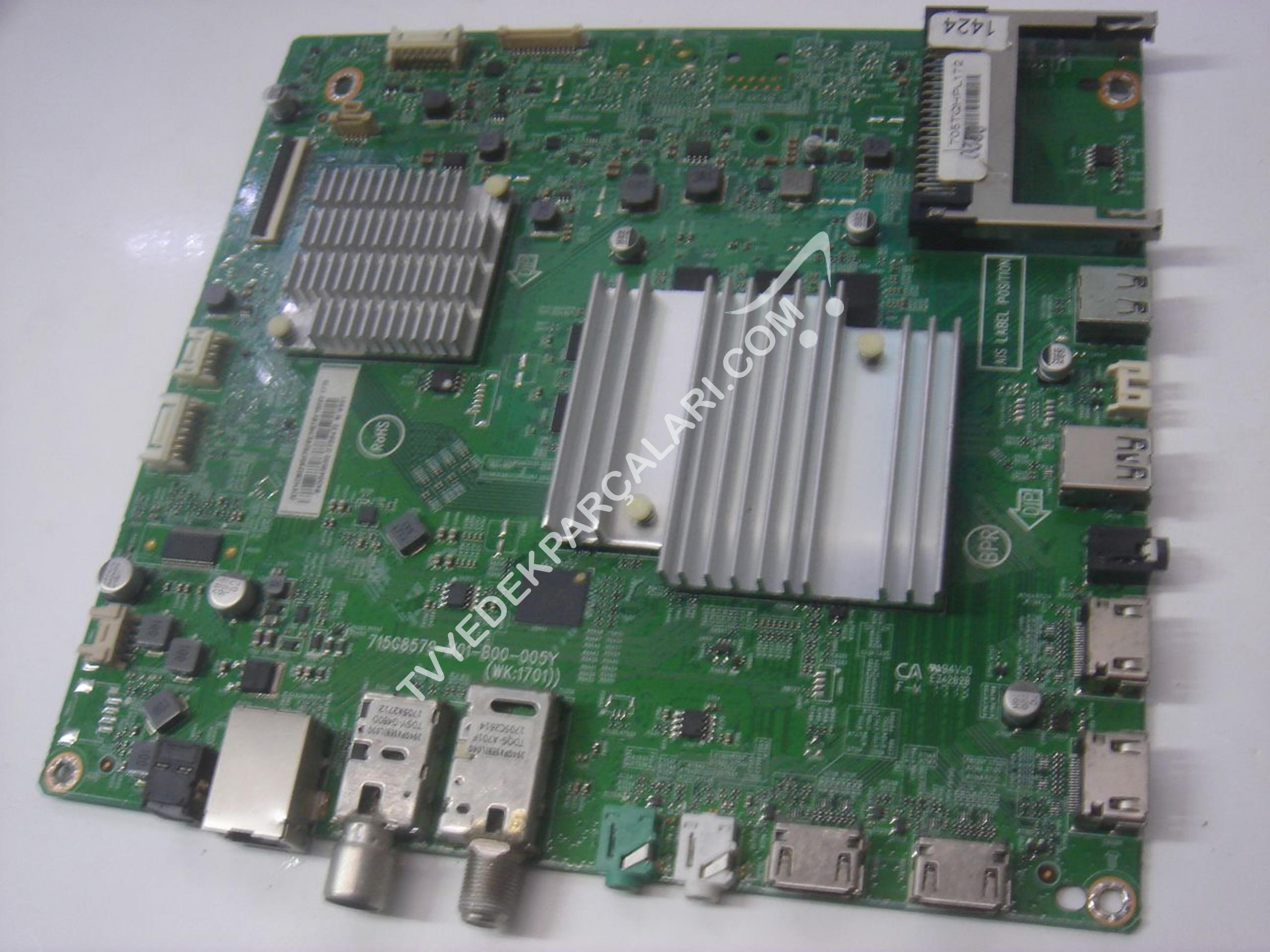 T-Con BOE HV550QUB-N80 für Philips 55PUS6201/12 / 55PUS6101/12