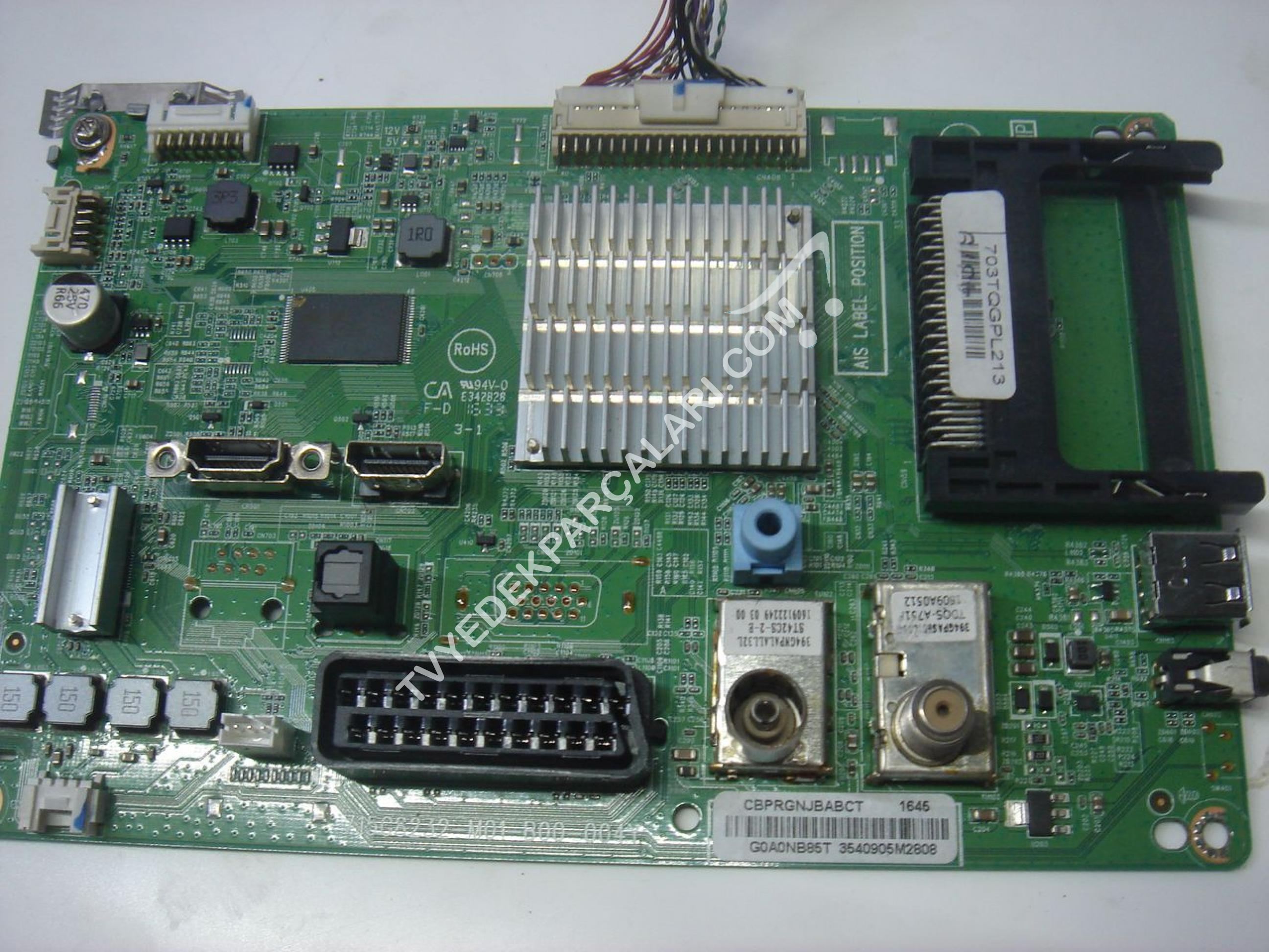 Carte Mère TV Philips 715G8232-M01-B00-004Y Neuve - Pour Modèles 43PFT4131 Et Compatibles