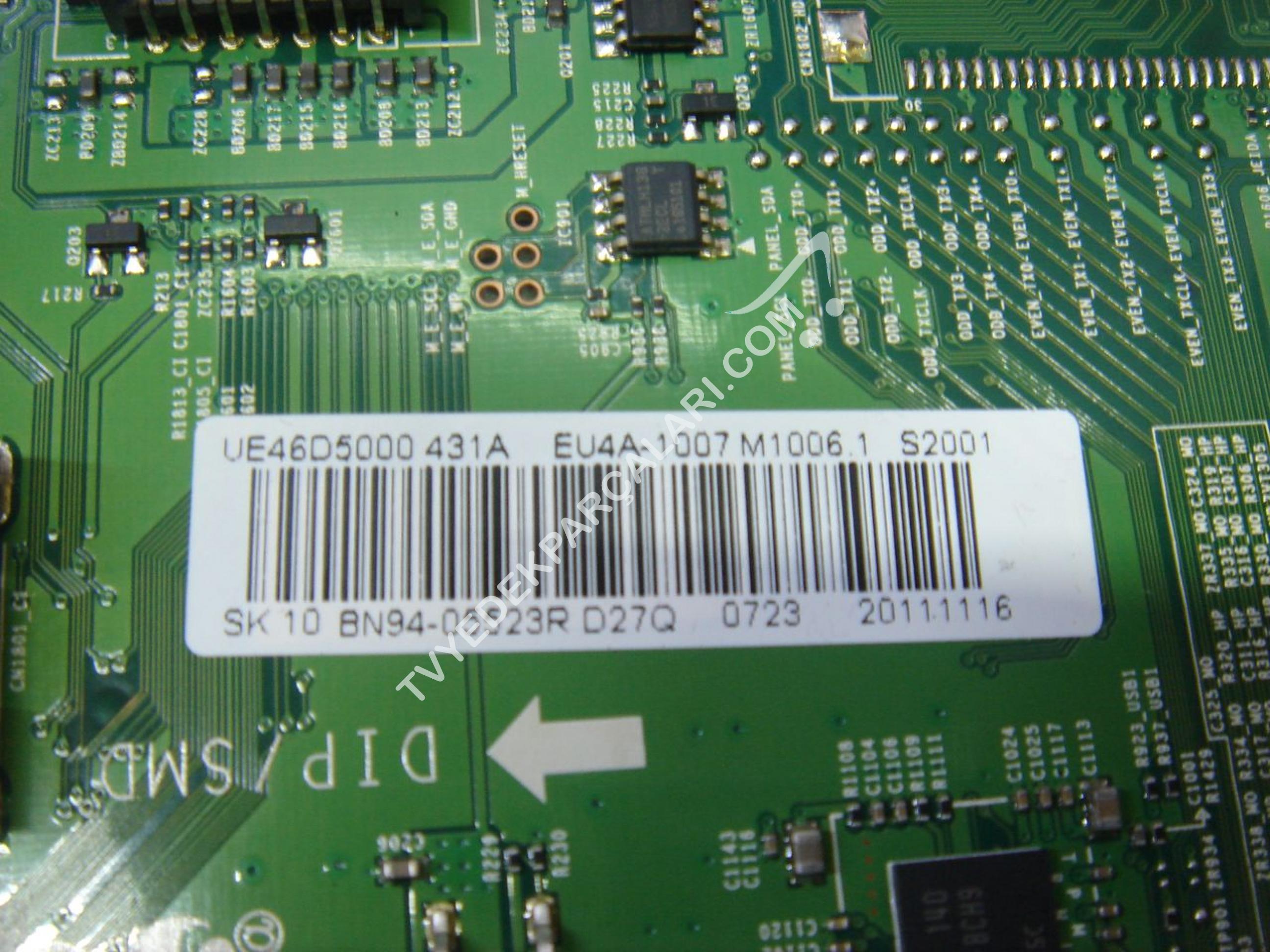 Carte Mère Samsung TV (UE32D5500, UE40D5520, UE46D5000) - BN41-01747A (Occasion)