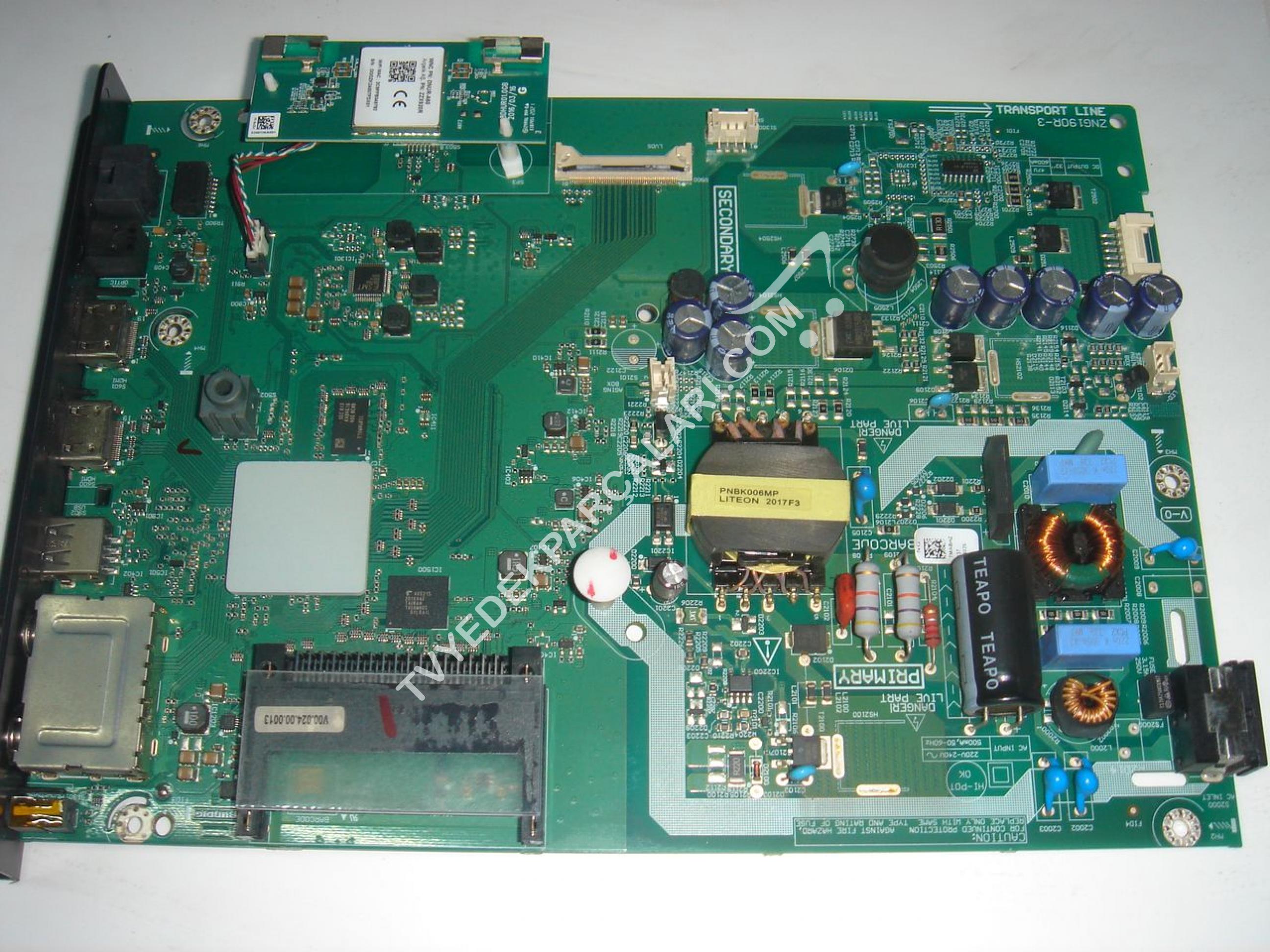 ZNG190R-3 , A43 A 670 A ANAKART , TMABHZ , TMA8HZ , A43 A 670 A