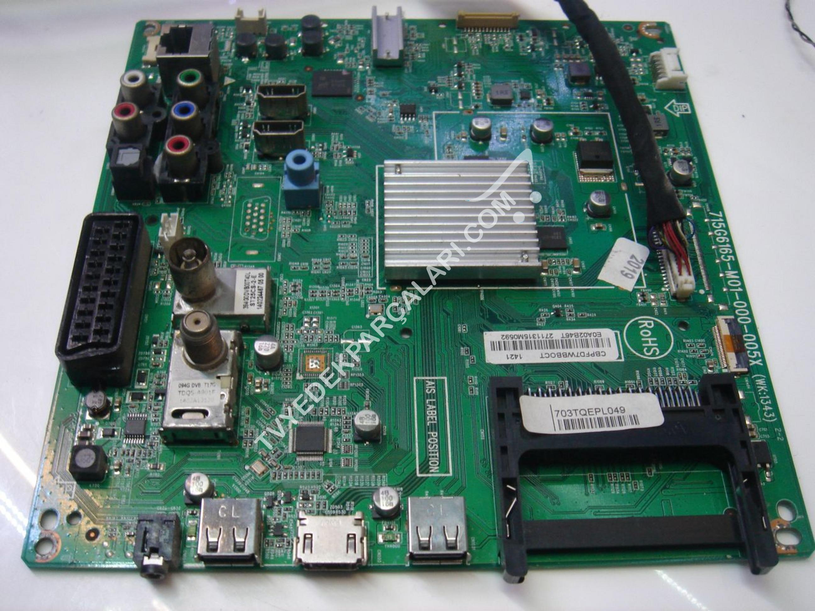 Motherboard Carte Mere TV PHILIPS 715G6165 M01 000 005X