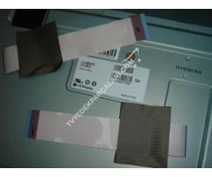 43UH610V-ZB  PANEL T CON ARASI FLEX KABLOLARI , LC430DGE-FJ-M2