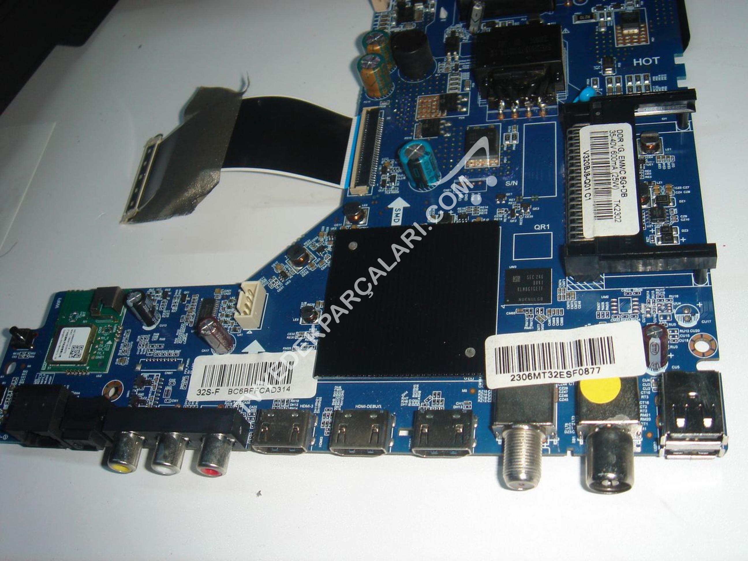Carte T-Con Sharp V320BJ8-Q01 Pour TV 32FH2EA – Testée 100% Fonctionnelle