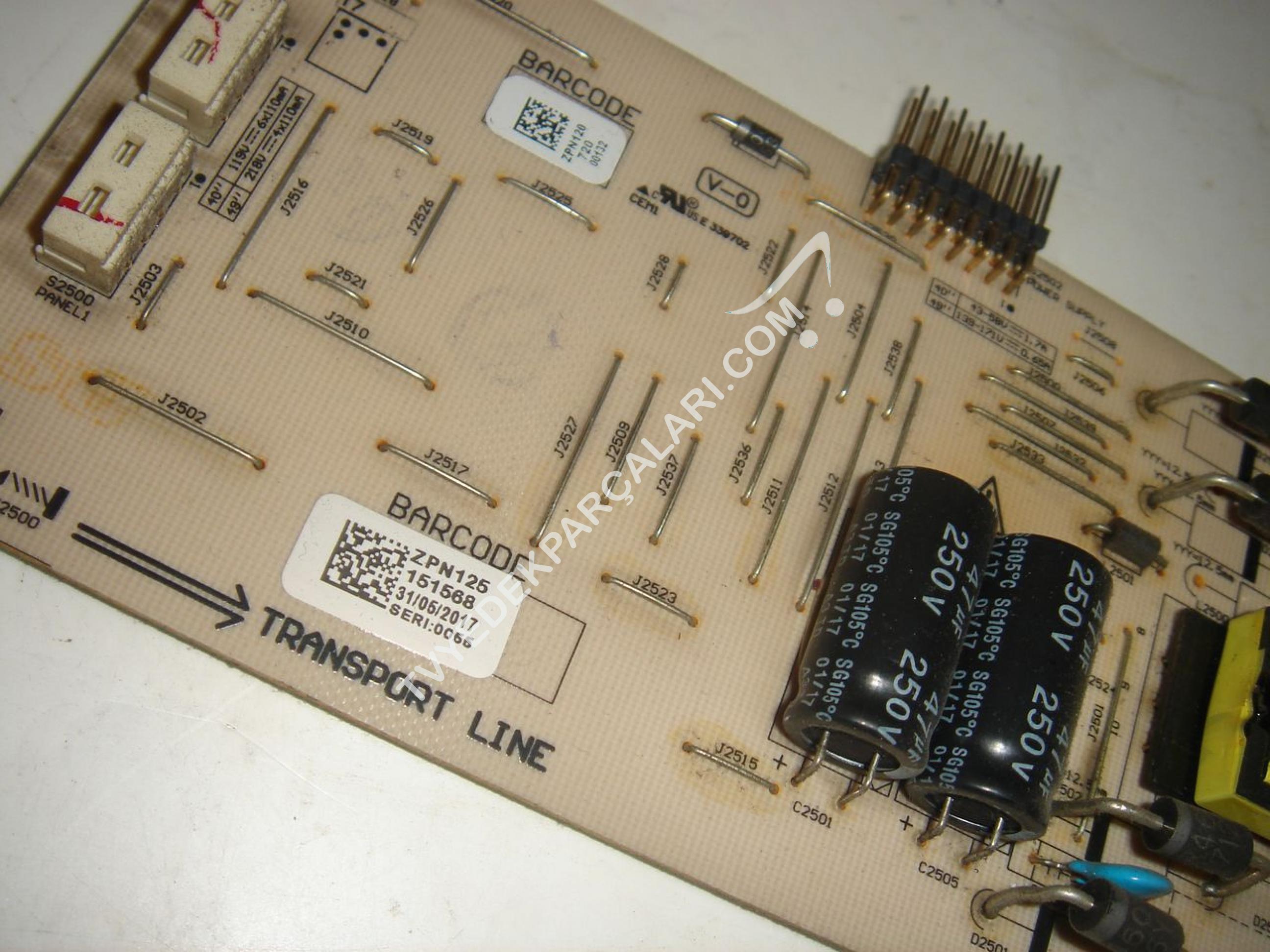 イチページ Paris 49 CLX 8675 BP LED Sürücü Devresi , ZPN193-02 , ZPN120