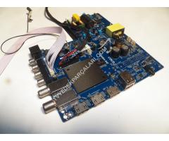 Telenova 43FS1302 ANAKART , CV950D4-B42 , GDYM-2023151D , SG4251B03-3